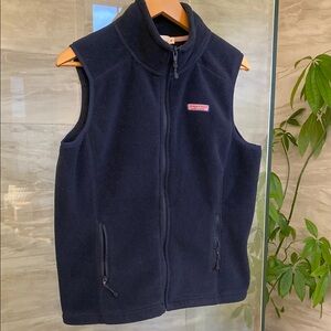 Vineyard Vines. Navy Blue Fleece Vest